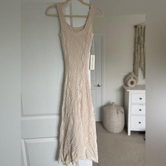 Ronny Kobo Alonia Dress in Ivory - Picture 4 of 14